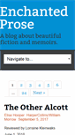 Mobile Screenshot of enchantedprose.com